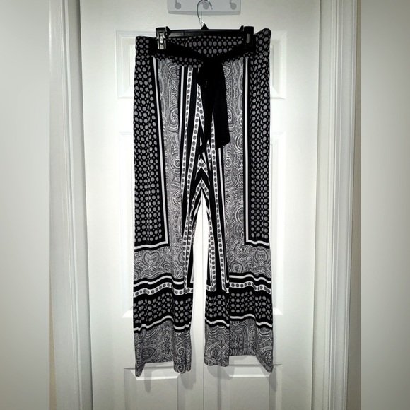 INC brand tie up waist flowy airy pants. Soft! Size PXL. GUC. - Picture 1 of 9